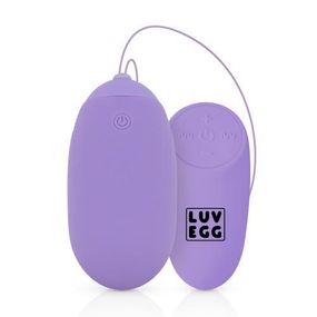 Вагінальне яйце з вібрацією та дистанційним пультом Luv Egg XL лілове