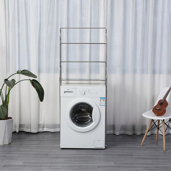 Стелаж над пральною машиною підлоговий Bonro Бонро B16 (42400260) | Зображення 1