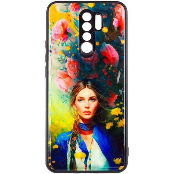 TPU+PC чехол Prisma Ladies для Xiaomi Redmi 9 Peonies | Зображення 1