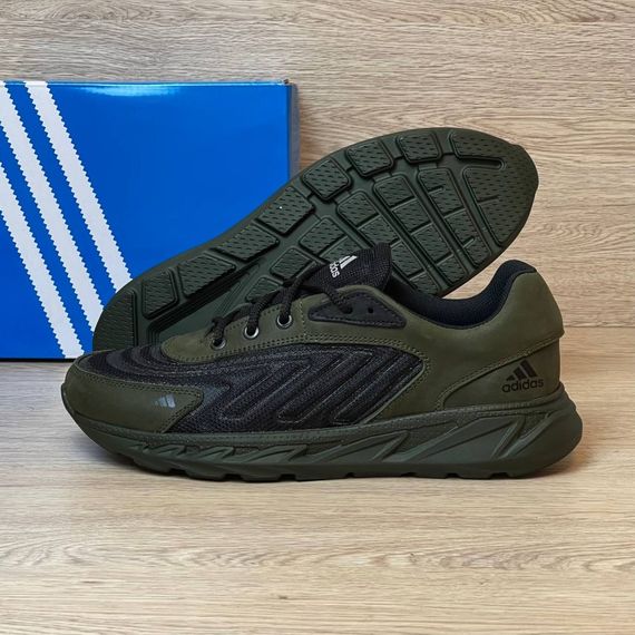 кросівки Adidas літні сітка олива | Зображення 3