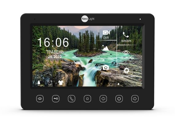 Комплект видеодомофона NeoLight Kappa HD и панель Prime FHD | Зображення 1