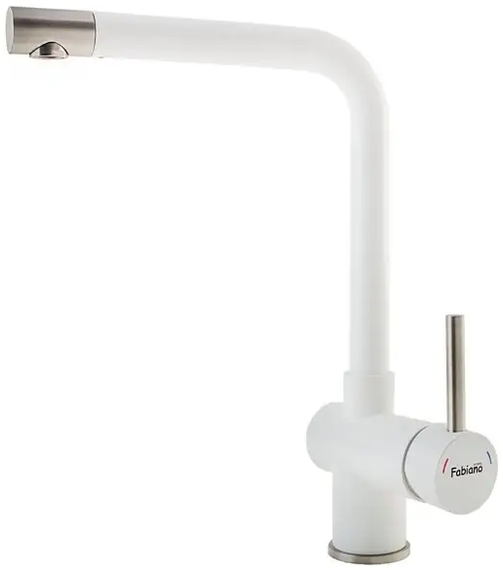 Кухонний змішувач Fabiano FKM 45 SS Alpine White 8232.401.0222