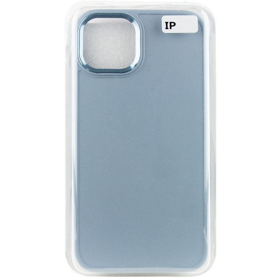 TPU чохол Bonbon Metal Style для Apple iPhone 14 (6.1") Силікон, Голубой / Mist blue | Зображення 5