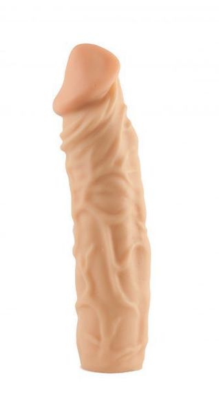 Насадка на Страпон тілесна EGZO під кріплення Vac-U-Lock, Телесный