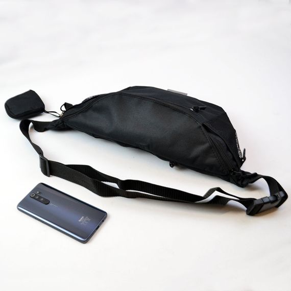 Чоловіча бананка через плече, Містка бананка, Борсетка сумка на пояс Стильна чоловіча на пояс NL-72 | Зображення 2