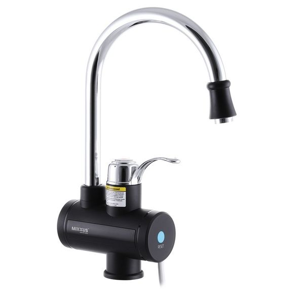 Проточный водонагреватель Mixxus Electra 240-E Black 3 kW (MI2828) | Зображення 1