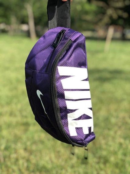 Поясная сумка Nike Team Training (фиолетовая) сумка на пояс Сумка на Пояс Найк