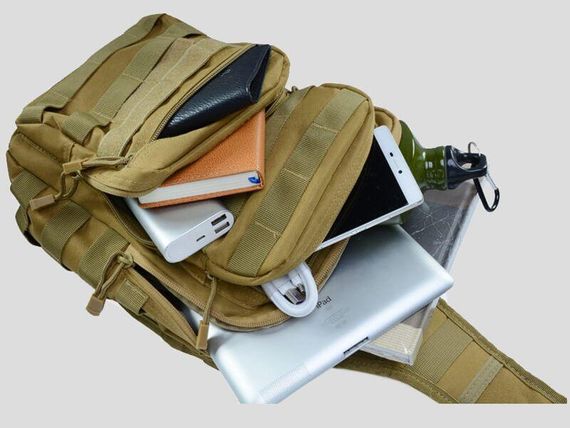 Сумка тактична через плече Smartex 3P Tactical 12 ST-102 acu camouflage | Зображення 5