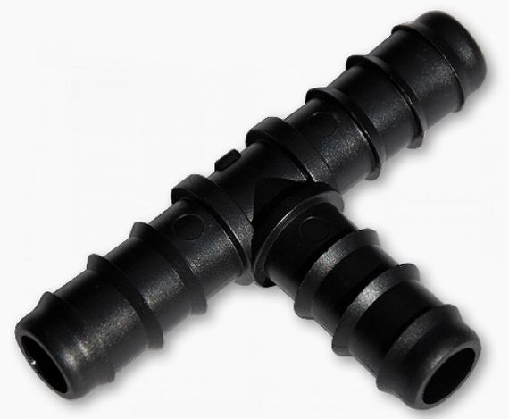 З'єднувач-трійник Bradas для трубки 16 мм 25 шт