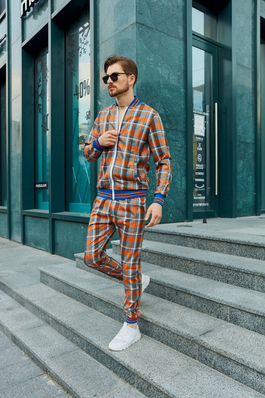 Костюм Джентльмен-2 жовтогарячий S L | Зображення 3