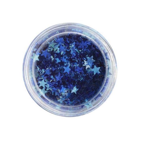 Глиттер Звездочки Синие Stargazer GLITTER STARS Blue | Зображення 1