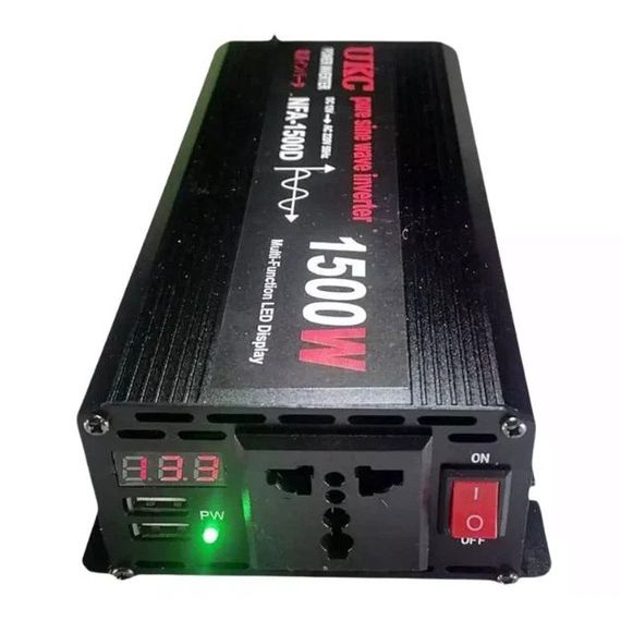 Инвертор 5 CORE 1500W 12V AC/DC • Преобразователь напряжения 5 CORE 1500W 12V с синусоидальным выходом для автономного питания | Зображення 3