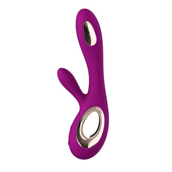 Вібратор-кролик LELO Soraya Wave Deep Rose, манливі рухи стовбура Sex Aura | Зображення 2