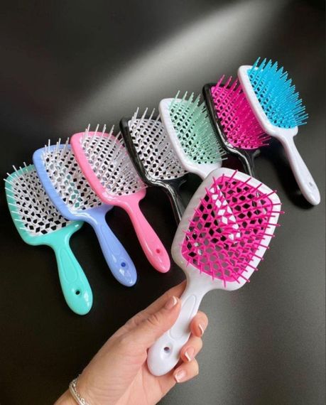 Щітка-гребінець пластиковий Super Brush колір 2002 | Зображення 1
