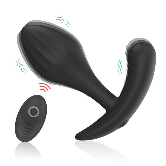 Массажёр простаты Every Night Toys Miah с дистанционным управлением, чёрный, 10 режимов вибрации Sex Aura