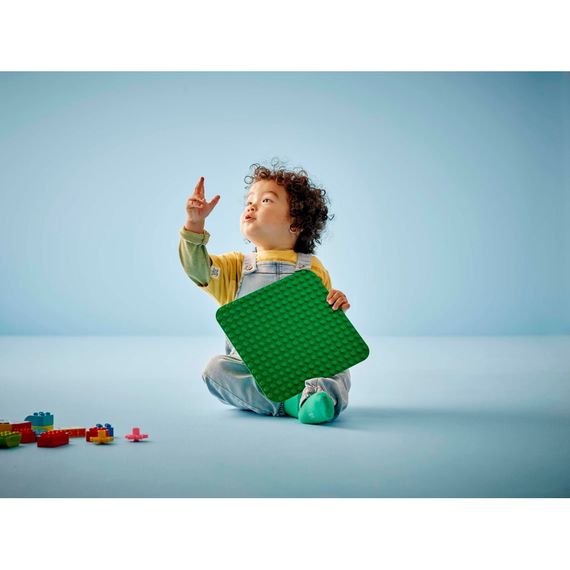 Конструктор LEGO DUPLO Classic Зелена будівельна пластина (10460) | Зображення 4