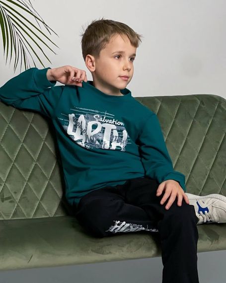 Костюм для хлопчика "BOY" Носи своє 110 Синій (p-4178-137852) | Зображення 3
