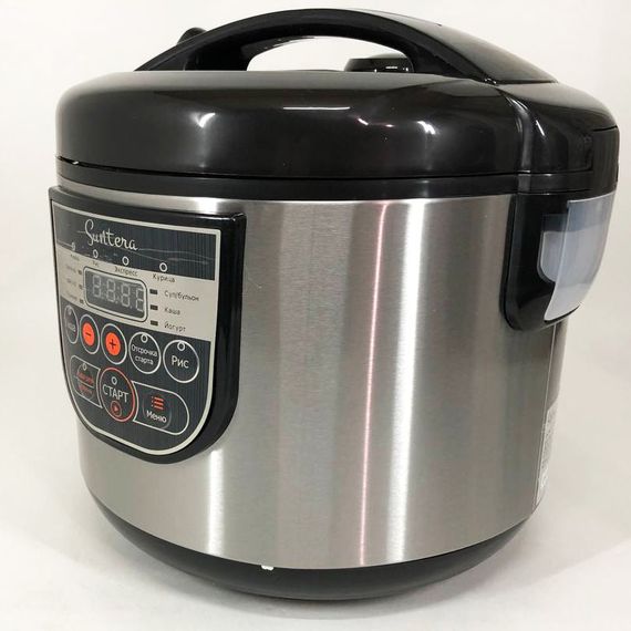 Мультиварка Suntera AS-1010S 900 Вт, многофункциональная мультиварка, пароварка для кухни бытовая | Зображення 3