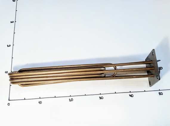 Блок ТЕНів 15000W на квадратному фланці 100×100 мм (Україна) | Зображення 2