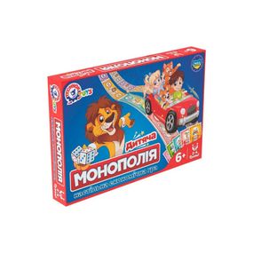 Настольная игра "Монополия" 0755TXK с игровым комплектом денег