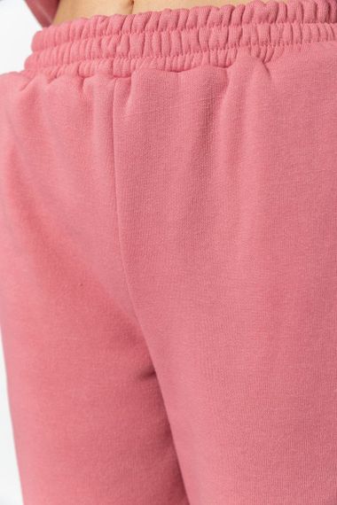 Спорт костюм жіночий на флісі, колір пудровий, 214R104 | Зображення 6