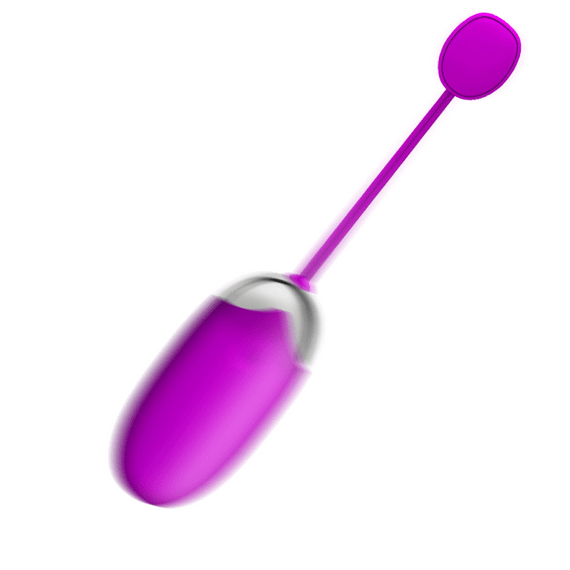 Віброяйце - Pretty Love Abner Vibrating Egg Purple (App) | Зображення 3