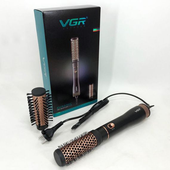 Стайлер для завивки VGR, Фен з режимом регулювання температури, Портативний фен для сушіння NR-50 | Зображення 2
