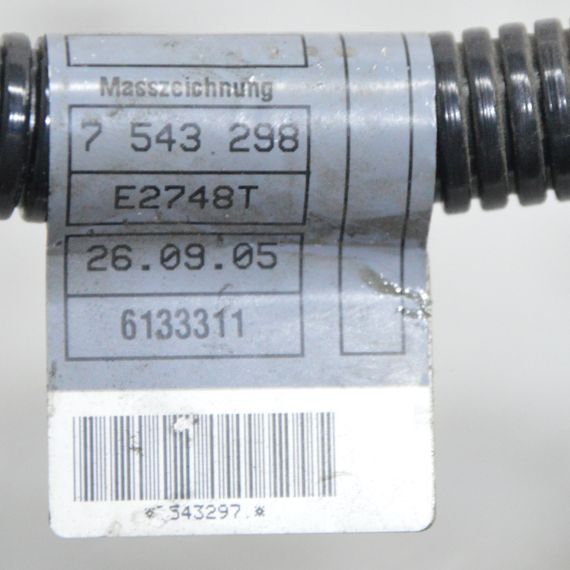 Провід акумулятора плюсовий BMW E60 2003-2010 Кабель стартера БМВ е60 7543298 | Зображення 2