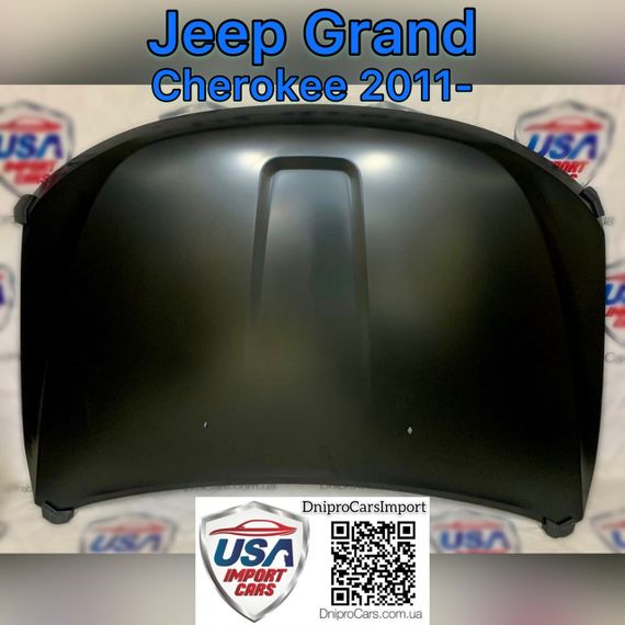 JEEP Grand Cherokee з 2011 капот (steel), 55369587AG | Зображення 1