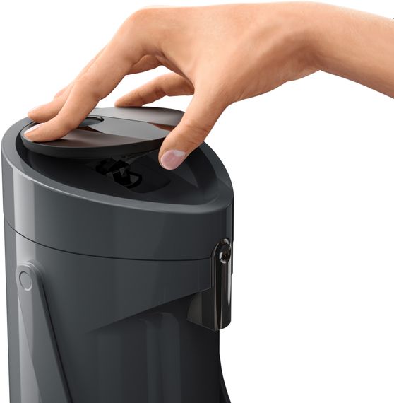 Термос Tefal Ponza Pump, 1.9л, пластик, скло, сірий (K3140114) | Зображення 2