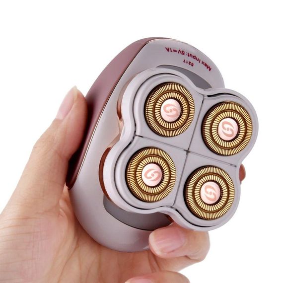 Жіночий епілятор для ніг, з USB, S-906 / Акумуляторний жіночий тример / Портативна електробритва для ніг | Зображення 3