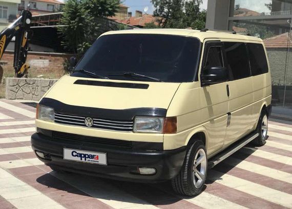 Дефлектор капоту (прямі фари) (EuroCap V1) для Volkswagen T4 Caravelle/Multivan | Зображення 6