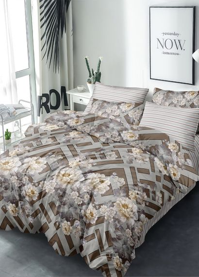 Уцінка!! Постільна білизна ЕВРО Поплін 100% Бавовна 203021 Love You