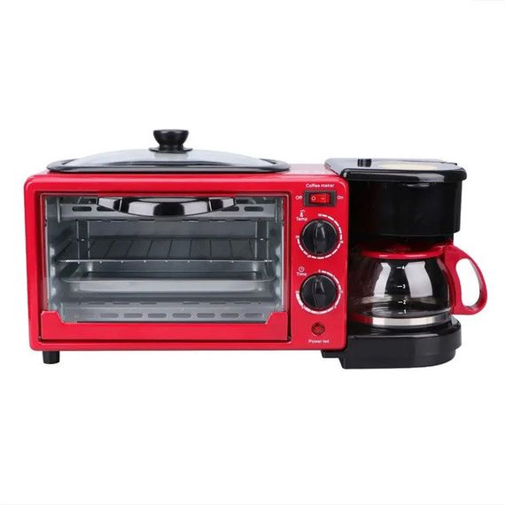 Электрические мини печи с конвекцией Rainberg RB-2286R 3800 Вт, Мини печка, Электрическая печь ZQ-506 для дачи | Зображення 3