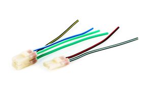 Разъем коммутатора   4T GY6 50-150   (4+2 контакта, мама, +провода)   ZUNA
