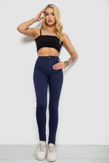 Джинсы женские Skinny, цвет синий, 182R4311 | Зображення 1