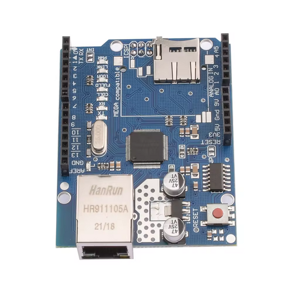 Плата розширення W5100 із слотом micro-SD | Зображення 3