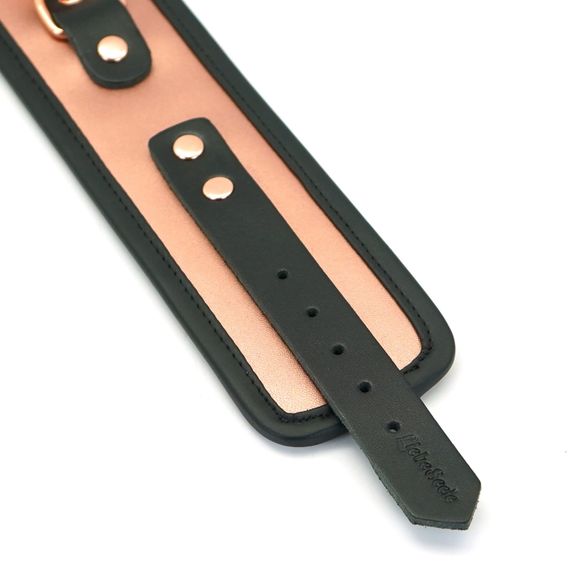 Поножі Liebe Seele Rose Gold Memory Ankle Cuffs, натуральна шкіра, рожеве золото | Зображення 6