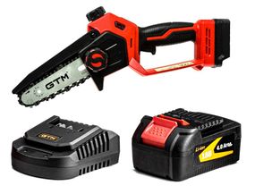 Пила ланцюгова акумуляторна GTM CS18/127BL BEO1 (12.7 см, 10.5 м/с, BL, 18V)