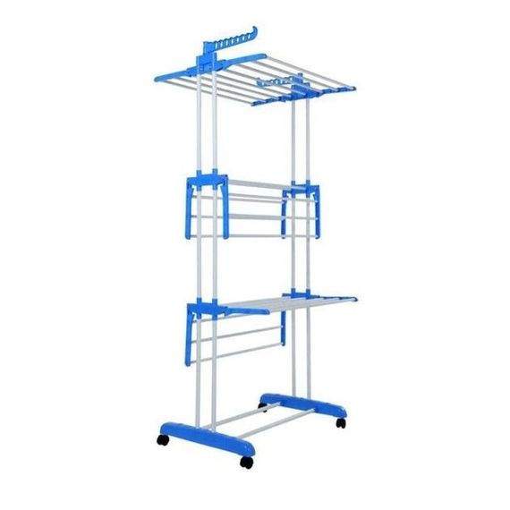 Вішалка органайзер для одягу Garment Rack, Вішала для підлоги одягу, Телескопічна стійка-вішалка RK-93 | Зображення 9