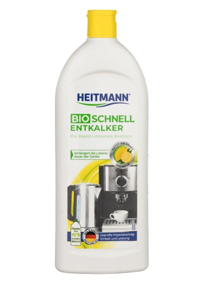 Жидкое средство для удаления накипи с лимонной кислотой Heitmann Bio Schnell Entkalker 250 мл