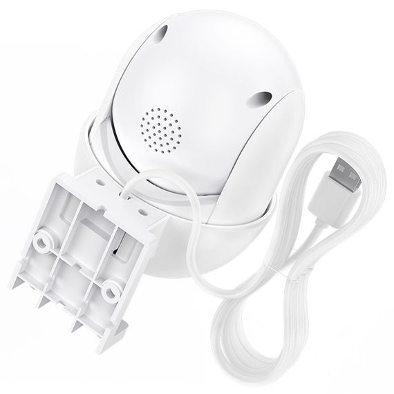 Камера відеоспостереження Hoco D2 outdoor PTZ HD White | Зображення 4