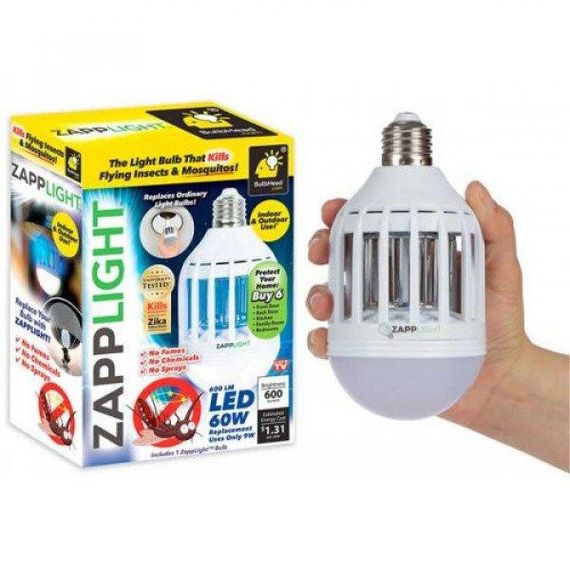 Светодиодная лампа приманка уничтожитель насекомых Zapp Light | Зображення 4