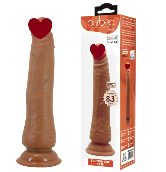 Фалоімітатор Baile - Barbara 8.3" Suction base Bendable, BW-007006GC-1 sexstyle