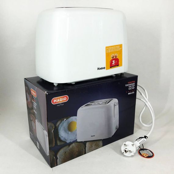 Тостер для 2 грінок MAGIO MG-273, Сендвіч-тостери, AC-649 Електронні тостери | Зображення 3