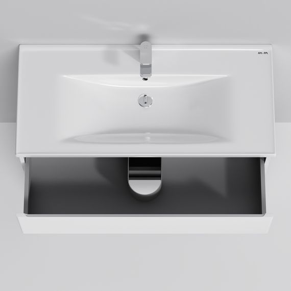 Тумба підлогова AM.PM X - Joy 100 см з умивальником (M85-FSX1002-WC1002WG38) | Зображення 4