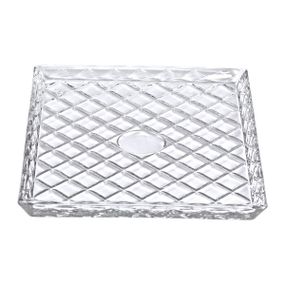 Блюдо для закусок Lirmartur стеклянное 24,5*20,5*2 см HP-YH-39