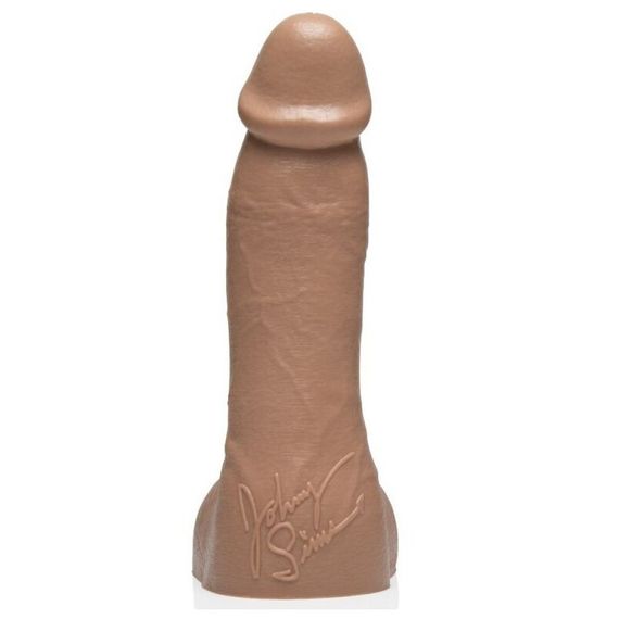 Фалоімітатор з мошонкою, реалістичний Fleshjack Guys JOHNNY SINS DILDO, бежевий, 24.8 х 4.8 см Sex Aura | Зображення 2