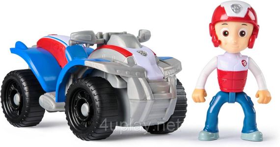 Щенячий патруль Рятувальний квадроцикл і фігурка Райдер Paw Patrol Ryder's Rescue ATV Vehicle with Collectible Figure
