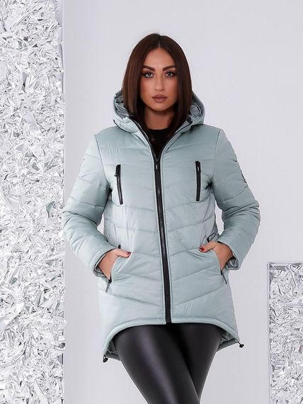 Елегантна жіноча парка, арт. 300, шавлія | Зображення 3